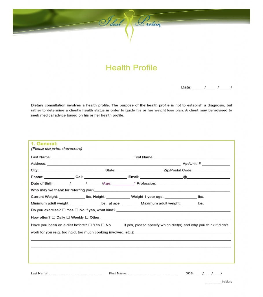 Forms - Ideal U Protein Diet Albany, NY