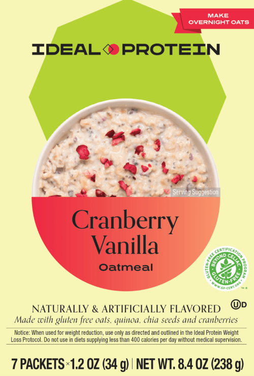 Cranberry Vanilla Oatmeal